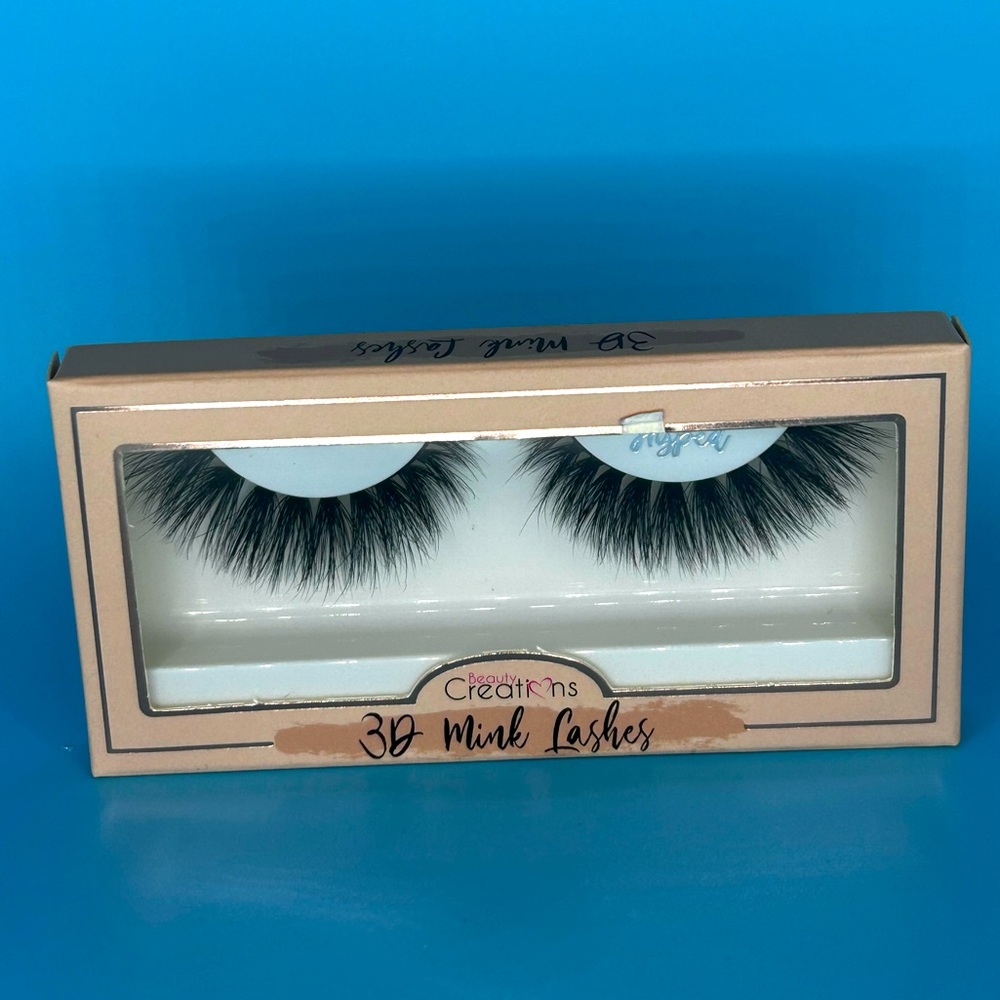Beauty Creations 3D Mink Lashes NWT